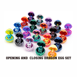 Originality3D Printed Dragon Egg Toy Model Creative Decompression Movable Children's Animal & Dinosaur Product - Product Image 2