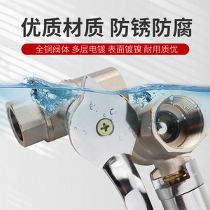 Huihong Gas Valve 3/4 In Fnpt X Fnpt Shutoff Straight Through Kitchen <b>Stove</b> Control - Product Image 3