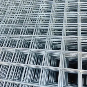 Горячая оцинкованная сварная проволочная сетка, стальная решетка с покрытием, 100x100 отверстий, металлическая проволочная сетка, сетчатая панель