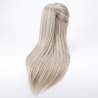 Extensiones de Cabello con Cutícula Alineada, Cabello Humano Virgen Vietnamita 100% Sin Procesar, 10 Pulgadas, Liso, Puntas Completas, para Mujer, con Reflejos Marrones