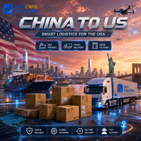 Transitaire aérien DDP vers les États-Unis, taxes incluses, logistique porte-à-porte depuis la Chine pour les produits généraux, fret aérien Chine-USA