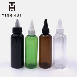 Transparent Plastic sharp Mouth Pointed-neck <b>Bottle</b> Small Sub-packed Watercolor Paint Squeeze <b>Bottles</b> - Product Image 2