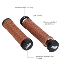 Puños de Silicona ODI MTB para Bicicletas BMX y de Montaña, 13.5cm, Diámetro Interior de 2.2cm - Accesorios para Bicicleta