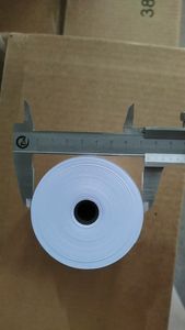 Sıcak satış 3ply beyaz/sarı/rad karbonsuz NCR kağıt rulo 76*76mm 76*70mm fabrikadan doğrudan - Product Image 5