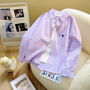 โรงงานผู้ผลิตเสื้อเชิ้ตแขนยาวหลากสีคุณภาพสูงสำหรับผู้หญิง คอลเลคชั่นใหม่ปี 2026 เสื้อคลุมลำลองทรงเข้ารูป - Product Image 4