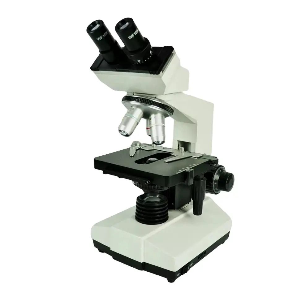 Yüksek kaliteli video biyolojik lcd dürbün başkanı 4X-1000X optik biyolojik mikroskop öğrenci için