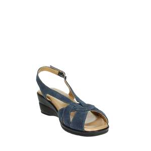 Sandalias de Plataforma Cinzia Soft Donna Azules Talla 37, Zapatos Cómodos para Mujer - Product Image 4