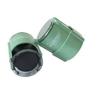 <span class=keywords><strong>Sello</strong></span> de tinta <span class=keywords><strong>con</strong></span> tapa redonda ovalada para oficina, materiales de sellado verde para <span class=keywords><strong>Nombre</strong></span> de maestro, impresora pequeña en blanco, ideal para flash autoentintable - Product Image 6