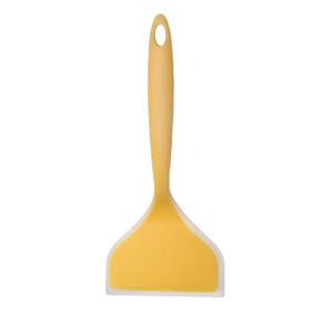 <b>Silicone</b> Spatula Yellow Heat Resistant Kitchen <b>Tool</b> For Pancake Cooking And Mixing - Product Image 1