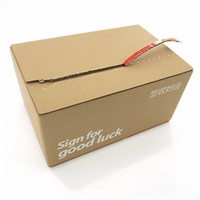 Boîtes plates personnalisées avec logo, fermeture éclair autobloquante, pour produits alimentaires, en carton ondulé recyclé, avec fermeture ziplock et vernissage