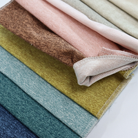 Tissu d'ameublement en velours de haute qualité au mètre pour canapé et textile d'ameublement
