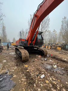 Excavadora usada de alta calidad ZX350, excavadora HITACHI ZX350 ZX 350-3, excavadora hidráulica usada de 35 toneladas, excavadoras sobre orugas a la venta - Product Image 3