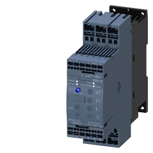 Siemens 3RW4027-2TB04 3RW40ソフトスターター、サイズS0、スプリング式端子、バイパスおよびサーモスターモーター保護付き
