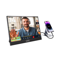 Moniteur portable 14 pouces 1200P FHD IPS USB-C, moniteur externe pour ordinateur portable, deuxième écran, affichage HDMI pour jeux, OEM ODM