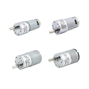 Tyhe 속도 조절 가능한 미니 33mm 12v 24v 저속 1000 RPM 1100 RPM 저속 토크 0.5nm 5kg 10kg 1nm DC 기어 모터 - Product Image 3