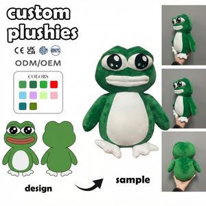 Fabricant de jouets en peluche personnalisés à faible MOQ, jouets en peluche animaux en peluche, peluche Axolotl bleu clair personnalisée, corps tacheté, poupée en peluche douce personnalisée - Product Image 4