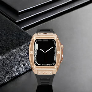 Boîtier de montre en acier inoxydable pour <span class=keywords><strong>Apple</strong></span> <span class=keywords><strong>Watch</strong></span> série 9 44 mm 45 mm avec <span class=keywords><strong>cadran</strong></span> et bracelet personnalisés pour <span class=keywords><strong>Apple</strong></span> <span class=keywords><strong>Watch</strong></span> homme Appl <span class=keywords><strong>Watch</strong></span> - Product Image 2