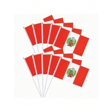 Banderas de Australia Miniatura Personalizadas al por Mayor, Banderas Nacionales Pequeñas con Palo para Agitar, Artículos Promocionales para Eventos y Fiestas, Nailon - Product Image 3