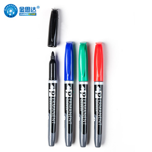 Rotulador de alta capacidad, marcador de aceite grueso <span class=keywords><strong>para</strong></span> grafiti, papel, <span class=keywords><strong>porcelana</strong></span>, vidrio, oficina, negro/rojo/azul - Product Image 2