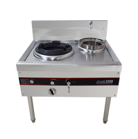 Diskon besar Harga kompetitif memasak hemat energi Wok Burner peralatan dapur komersial Cina kompor rentang wajan gas