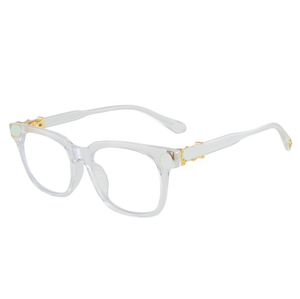 Promozione <span class=keywords><strong>Occhiali</strong></span> Retrò Steampunk di Alta Qualità, Montature Ottiche con Cerniera in Metallo, Lenti UV400 Anti <span class=keywords><strong>Luce</strong></span> <span class=keywords><strong>Blu</strong></span> per Uomo e Donna, Personalizzabili - Product Image 3
