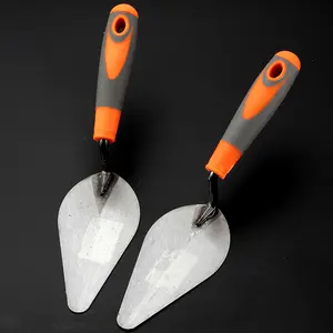 Chất lượng tốt bricklaying trowel công cụ thép không gỉ công cụ xây dựng 50 # Thép trowels