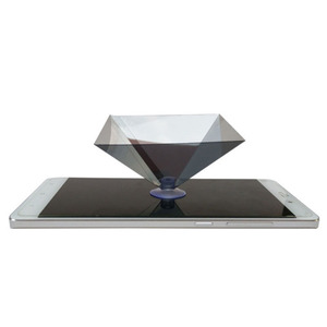 Projecteur d'affichage pyramidal holographique 3D, support vidéo universel pour smartphone intelligent - Product Image 2