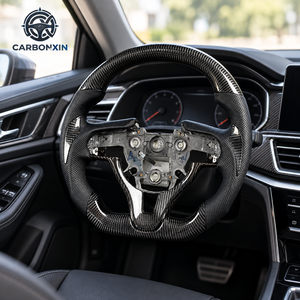 Volant sport en cuir et fibre de carbone LED de haute qualité, personnalisé pour Kia K5, installation facile (Plug and Play) - Product Image 4