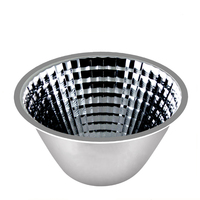 Réflecteur LED parabolique multifonction en aluminium de haute qualité pour projecteur de scène, réflecteur LED solaire rotatif