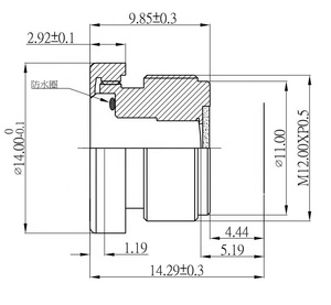 เลนส์บอร์ดมุมก<span class=keywords><strong>ว</strong></span>้าง M12 สำหรับกล้องติดรถยนต์ 14 มม. กล้องมองหลัง เลนส์มาโคร คุณภาพสูงจากโรงงานโดยตรง ลดการบิดเบือนภาพ - Product Image 6