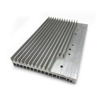 Usinage CNC T4 T5 T6 profilés d'extrusion de dissipateur de chaleur en aluminium anodisé