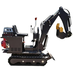 Miniexcavadora de Orugas Pequeña para Comercio Exterior, Máquina de Gancho Pequeña para Uso Doméstico en Interiores, Trituración de Huertos y Excavación Agrícola - Product Image 5