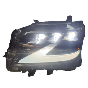 Bộ body kit lưới tản nhiệt trước kèm cụm đèn pha thay thế giá xuất xưởng dành cho <span class=keywords><strong>Lexus</strong></span> GX460 GX400 2015-2022 - Product Image 4