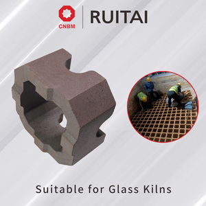 Brique cylindrique en <span class=keywords><strong>magnésie</strong></span> chromée, fournie directement par l'usine Ruitai, excellente performance haute température et résistance à l'érosion - Product Image 6