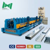 Máquina Formadora de Bandejas para Cables de Diseño Nuevo Directo de Fábrica, Ancho 50-600mm, Automática, PLC, CE, Acero Galvanizado, Conformado en Frío