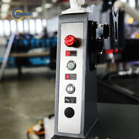Mesin Pemotong Panel Iklan Industri CNC Router Engraving ACP PVC Flex Banner Akurasi Tinggi Tugas Berat Teknologi Tinggi 5.5kW