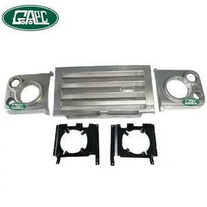 Silver Front Grille GLDF007ためLand RoverためDefender 90 110 Spare Parts Car Accessories Factory Wholesale Online