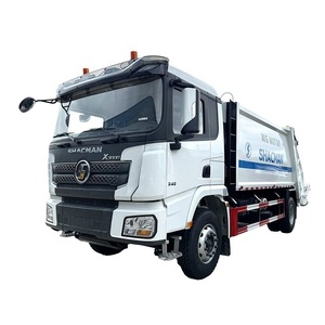 Camion compacteur à chargement arrière SHACMAN X3000 6X4 de qualité commerciale pour l'élimination des déchets industriels et l'assainissement public - Product Image 4