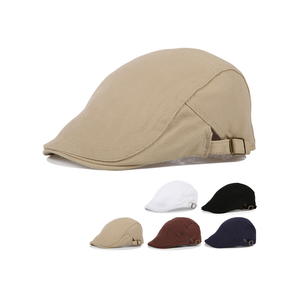 Cappello berretto in cotone piatto personalizzato per uomo berretto Cabbie ivy cappelli peaky blinders Cap - Product Image 1