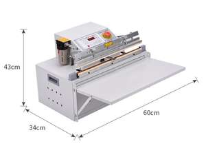 Zhuoyu mesin pengepakan vakum otomatis, mesin pembungkus sayuran perangkat keras penyimpanan sayuran ikan daging segar 110V 220V - Product Image 1