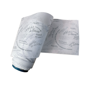 Custom Logo Printed Luxury Cotton Gift Wrapping <b>Paper</b> Roll Uncoated Pulp Chemical Carton <b>Packed</b> Clothing Tissue Packaging - Product Image 2