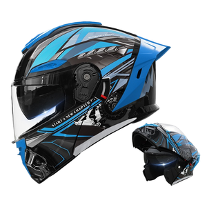 Cascos Modulares ABS con Diseño Moderno 3C Dot, Cascos de Motocicleta para Chicas, <span class=keywords><strong>Casco</strong></span> de Motocicleta con Certificación Dot - Product Image 5