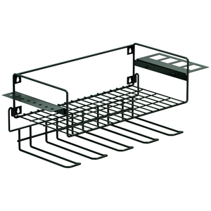 Power Tool Organizer Wall Mounted Garage Organization with 7 Drill Holders Drill Storage Rack