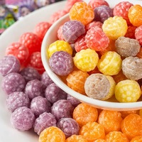 Hot Selling Halal Certified Hard Candy Pressed Sweet Sour Fruity Flavor Multi-Colored Sugar in Bulk Wholesale OEM