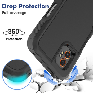 Funda a prueba de golpes para <span class=keywords><strong>Samsung</strong></span> <span class=keywords><strong>Galaxy</strong></span> <span class=keywords><strong>X</strong></span> <span class=keywords><strong>Cover</strong></span> 7 <span class=keywords><strong>Pro</strong></span>, resistente, de doble capa, protectora, con protector de pantalla y cámara. - Product Image 4