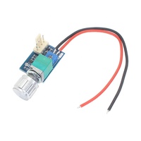 Contrôleur de vitesse de ventilateur PWM Taidacent 2510-4P 3P manuel 4 fils 0-5V 12V avec interrupteur marche/arrêt pour ventilateur de boîtier de PC CPU avec bouton