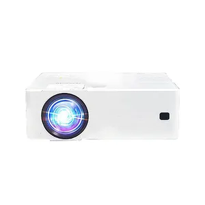 Pemasok OEM 550 ANSI 4000 Lumens Android 9 Home Theater lampu LCD Mini pintar 1080P Full HD Video 4K Laser proyektor luar ruangan