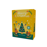 Cajas de Regalo Personalizadas para Dulces, Cajas de Papel para Galletas Navideñas, Contenedores para Regalos, Caja Portátil para Fiestas