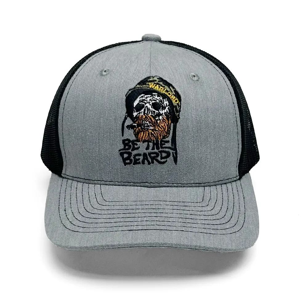 OEM Custom Hot Sale Richardson 112 Trucker Hat Men Black Grey Curved Brim Embroidery Logo Gorras Mesh Caps