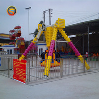 Prix pas cher parc d'attractions enfants manèges manège forain attraction mini pendule manèges à vendre